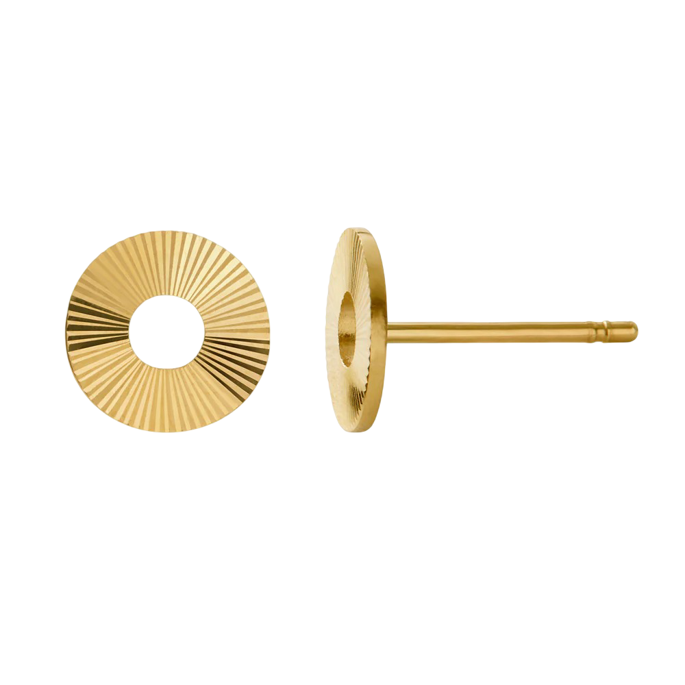 Geo Circle Studs