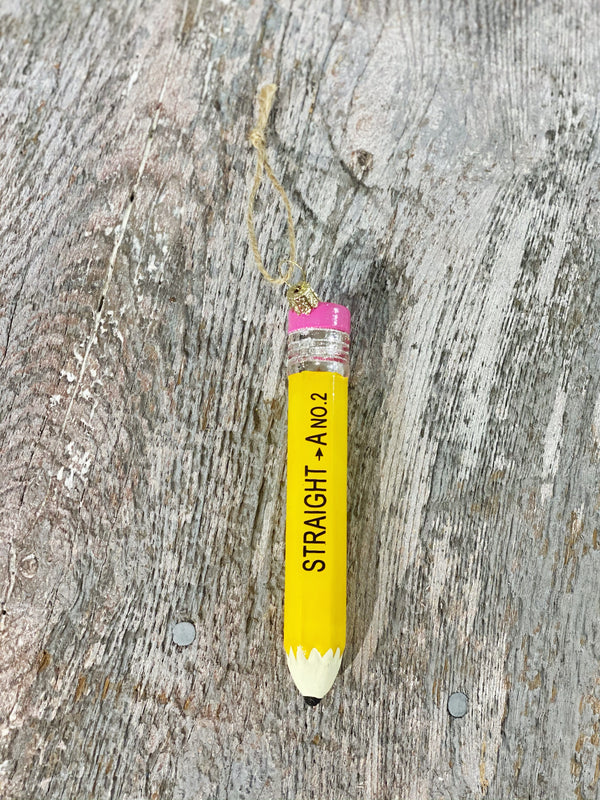 Straight A No. 2 Pencil Ornament