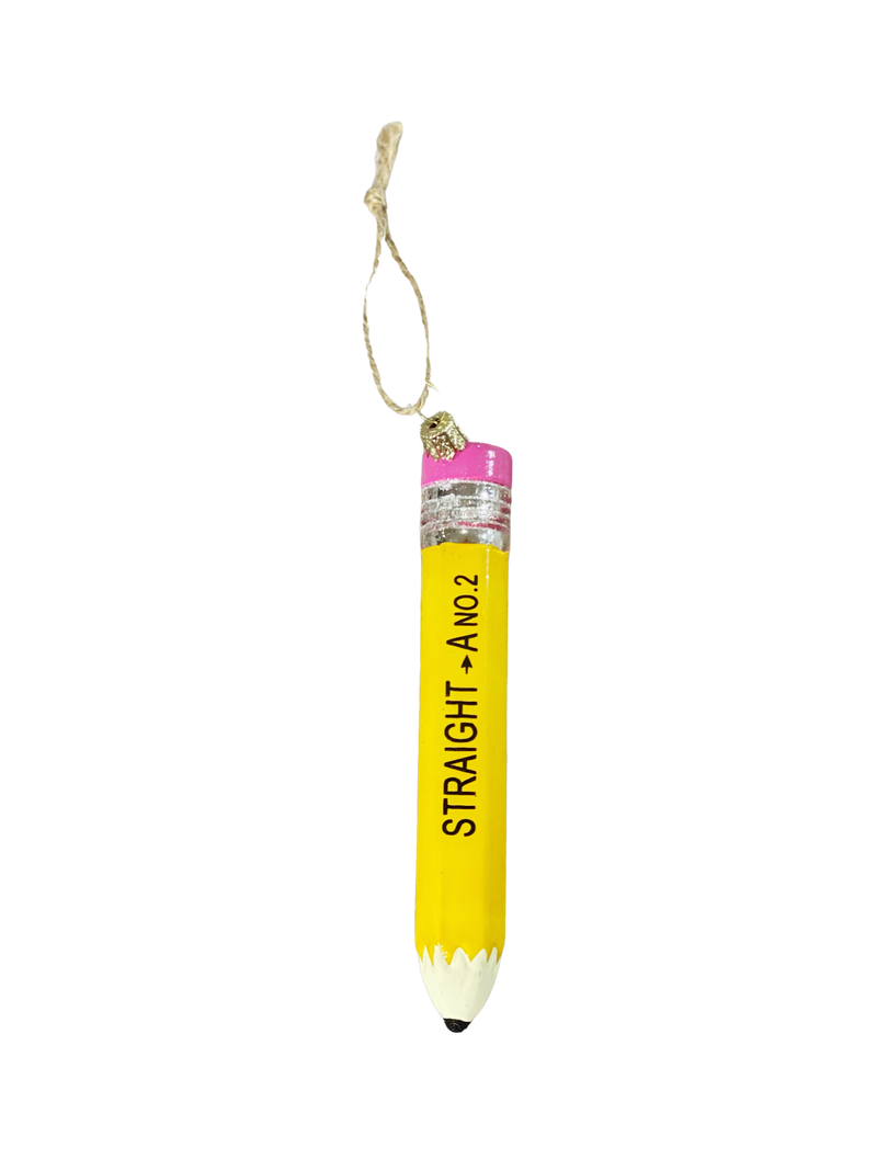 Straight A No. 2 Pencil Ornament