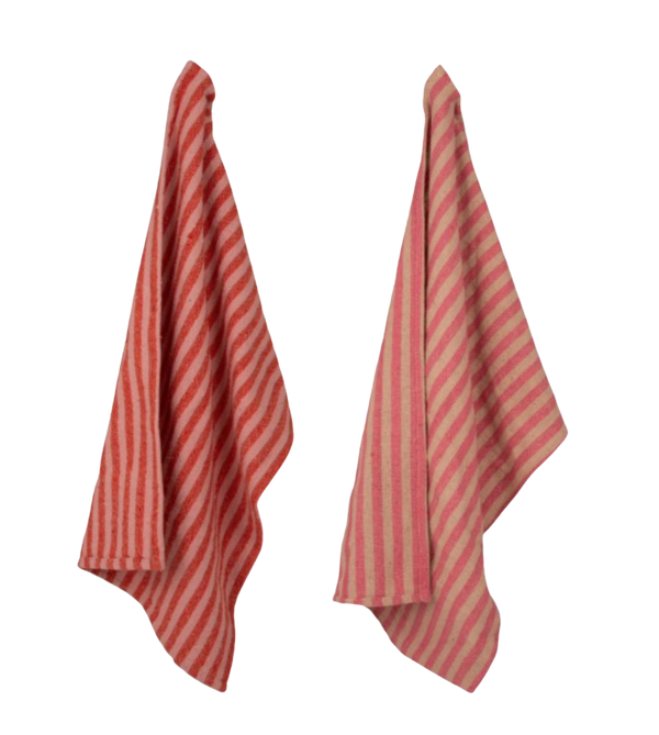 Stripe Tea Towels - Set of 2