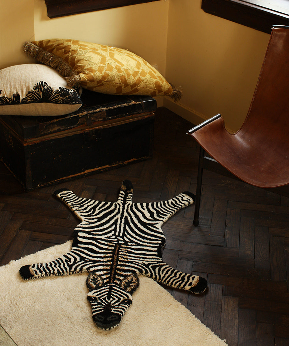 Stripey Zebra Rug