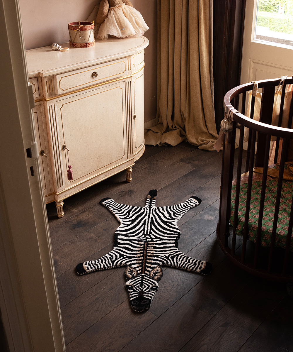 Stripey Zebra Rug