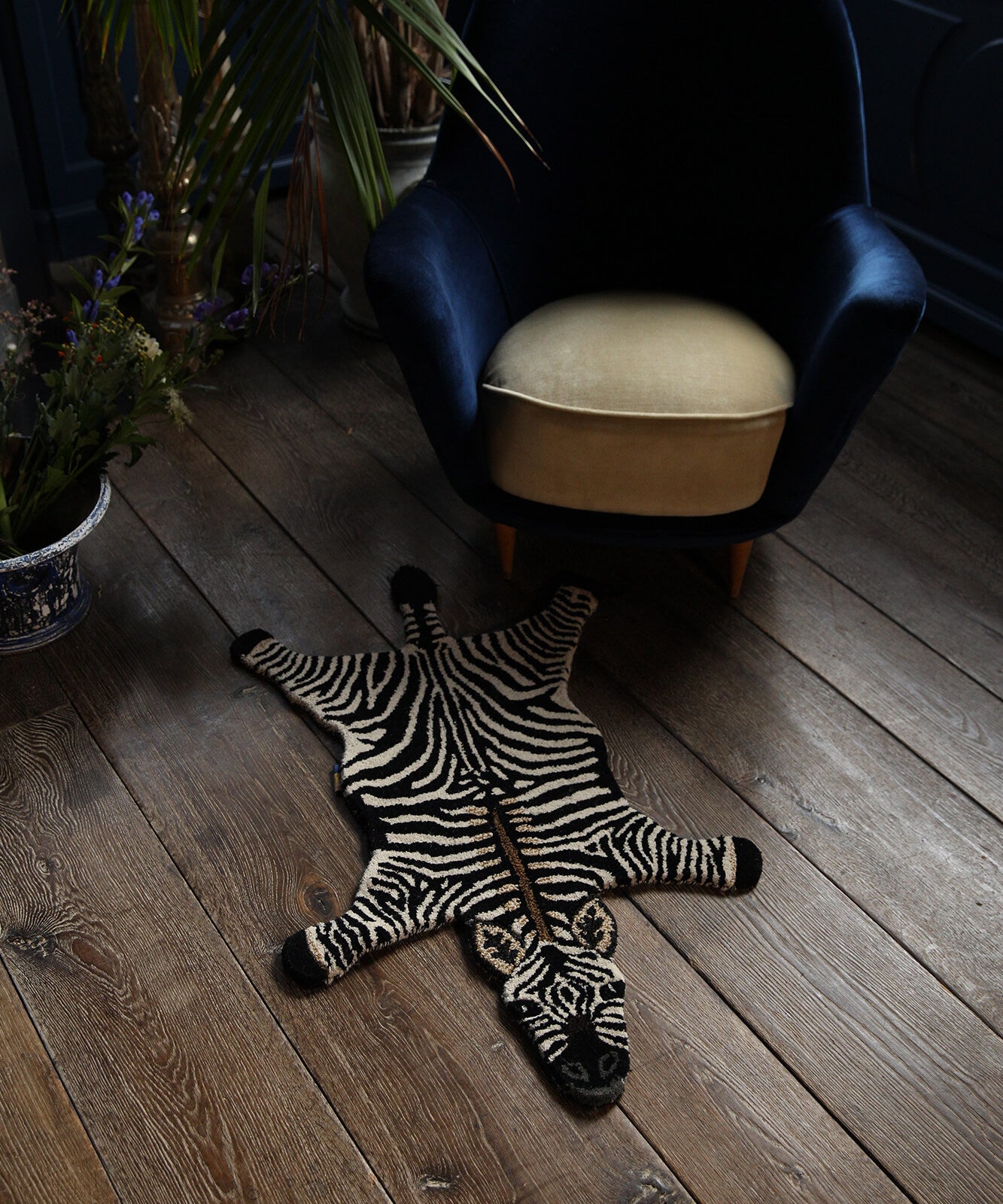 Stripey Zebra Rug