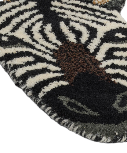 Stripey Zebra Rug