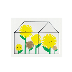 Sunflower House Mini Card
