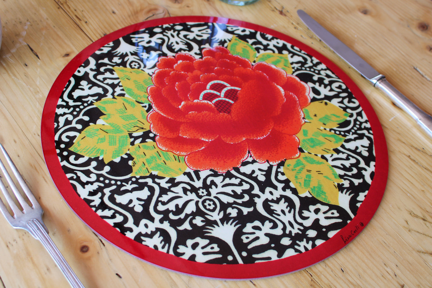 Sunrise Placemat - Black