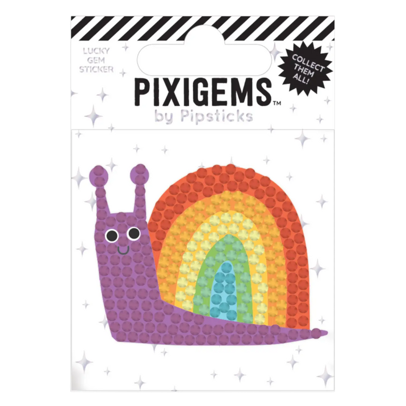 Sylvia Snail Pixigem Sticker