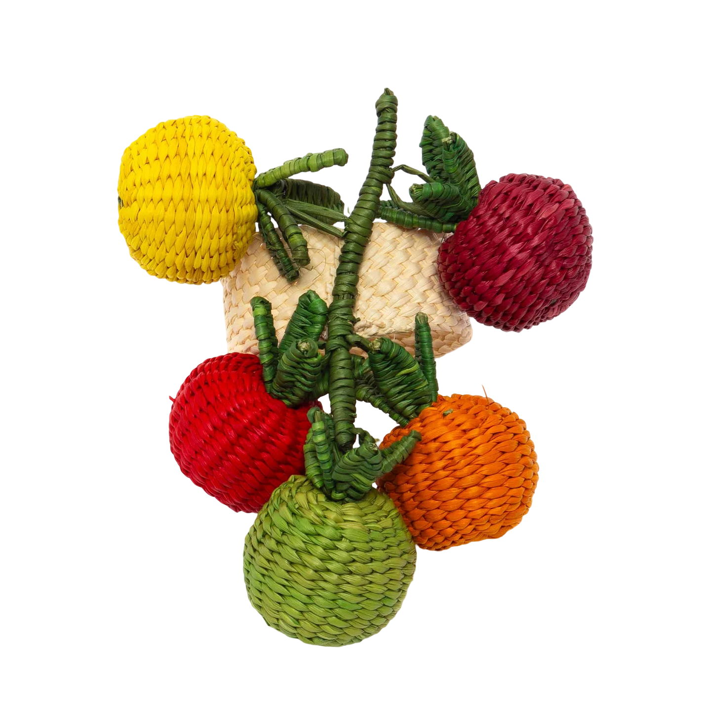 Woven Napkin Ring - Cherry Tomatoes