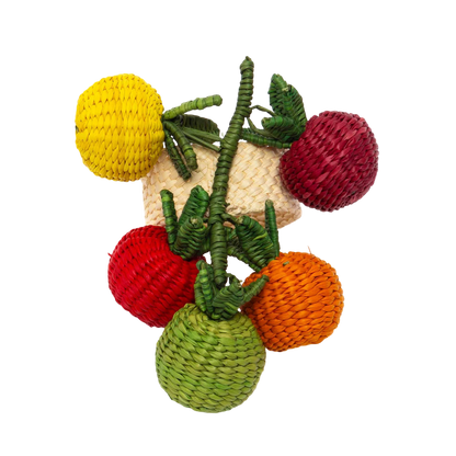 Woven Napkin Ring - Cherry Tomatoes
