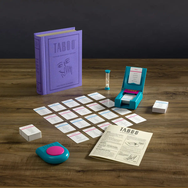 Taboo Game Bookshelf Edition