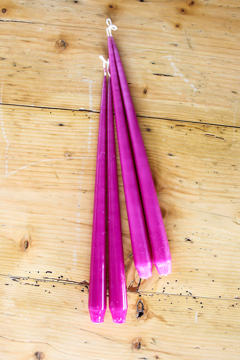 Cone Tapers, Fuchsia