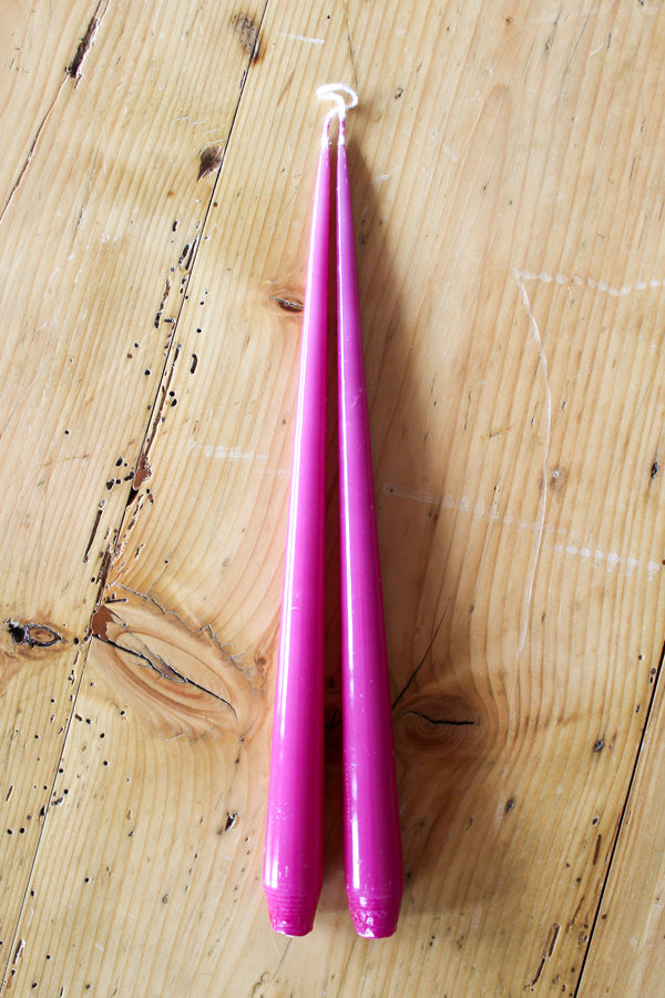 Cone Tapers, Fuchsia