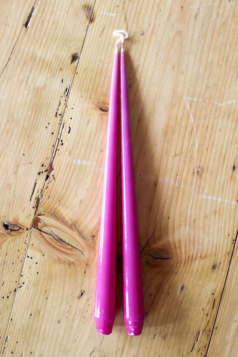 Cone Tapers, Fuchsia
