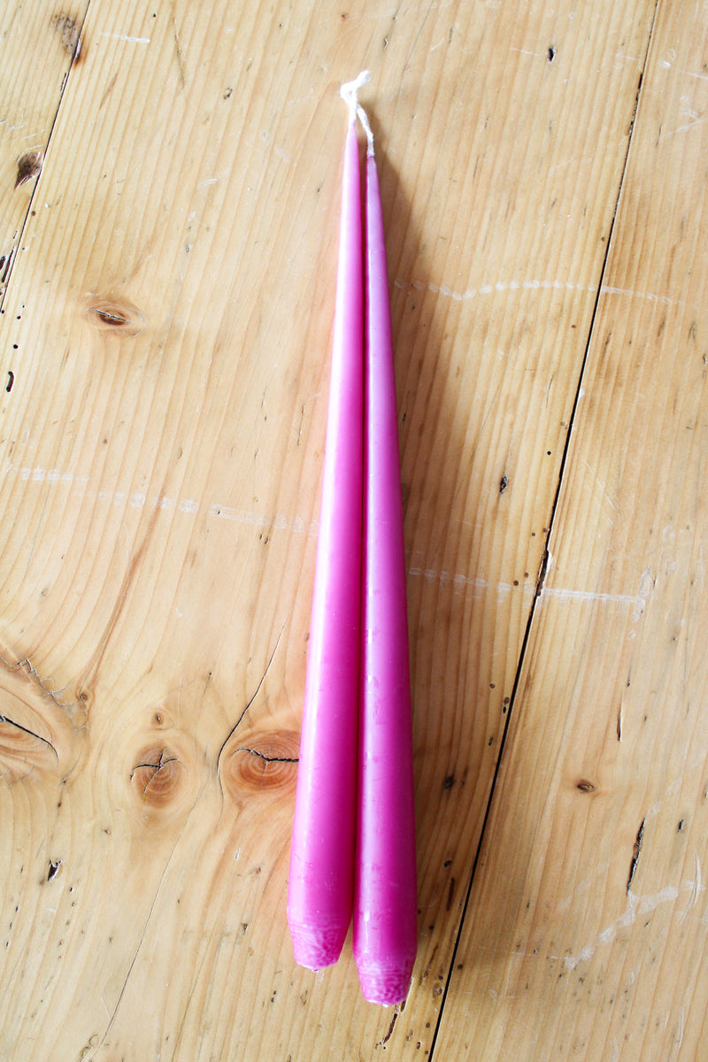 Cone Tapers, Fuchsia