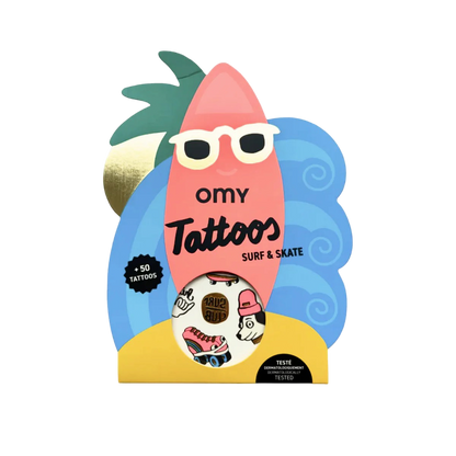 Temporary Tattoos - Surf & Skate