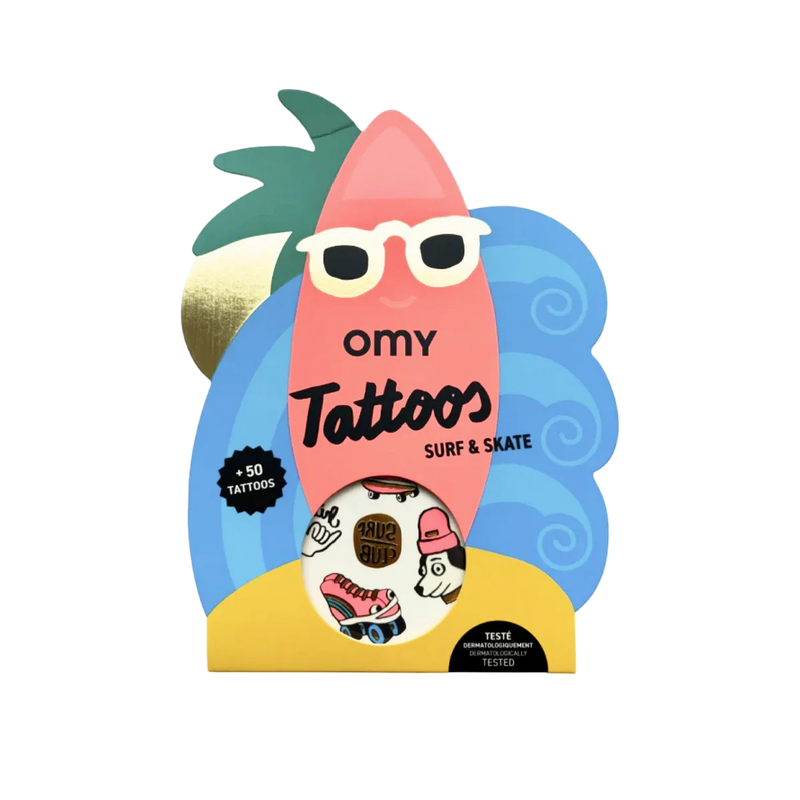 Temporary Tattoos - Surf & Skate