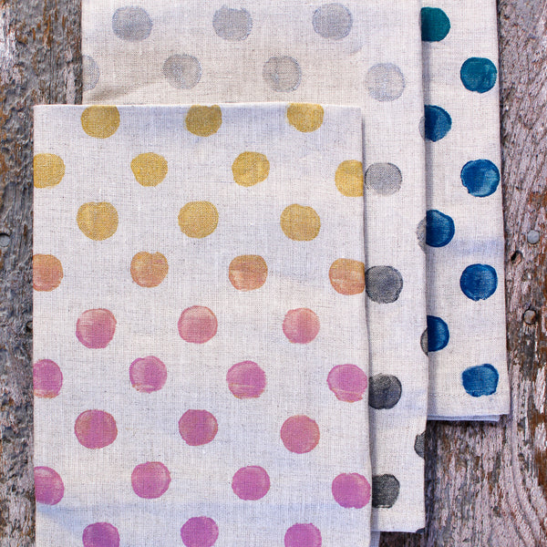 Buy Set of 3 Polka Dot Elsie Tea Towels from Next USA