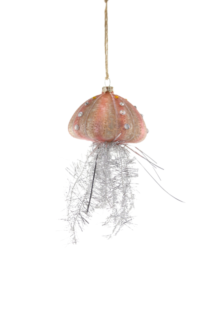 Tinsel Jellyfish Ornament