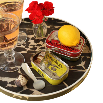 French Grand Antique Marble Tray