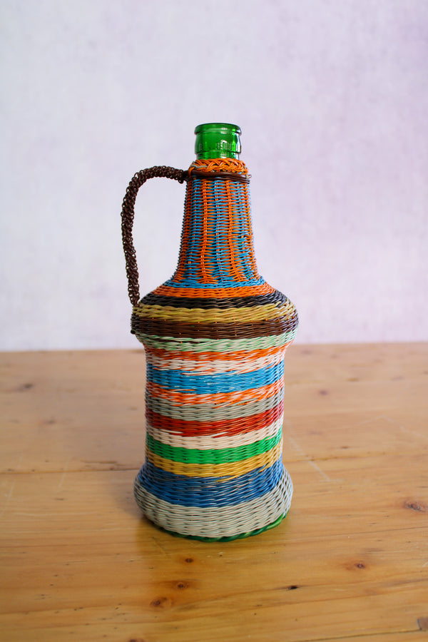 Vintage Scoubidou Bottle - No. 11
