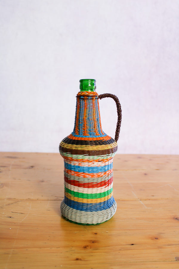 Vintage Scoubidou Bottle - No. 11