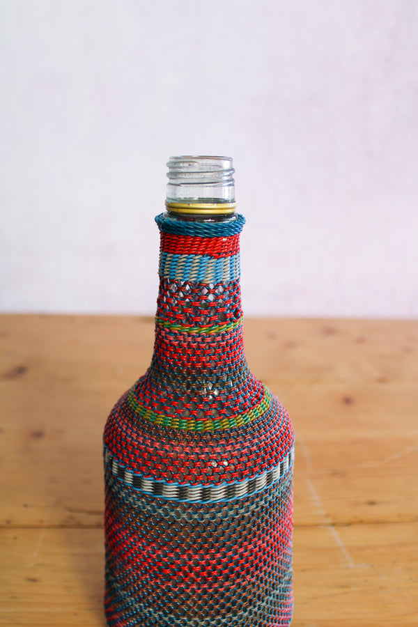 Vintage Scoubidou Bottle - No. 6