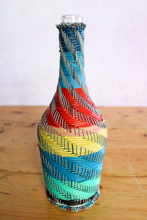 Vintage Scoubidou Bottle - No. 7