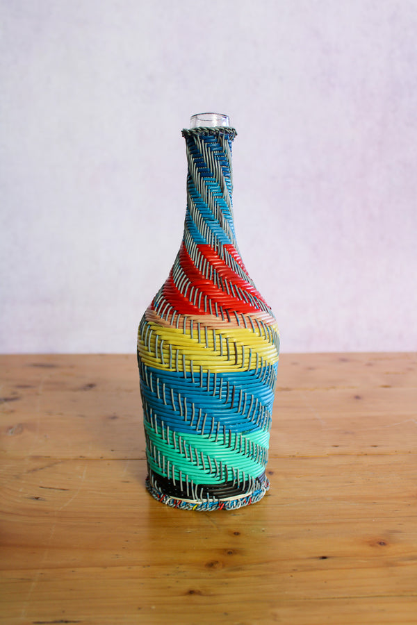 Vintage Scoubidou Bottle - No. 7