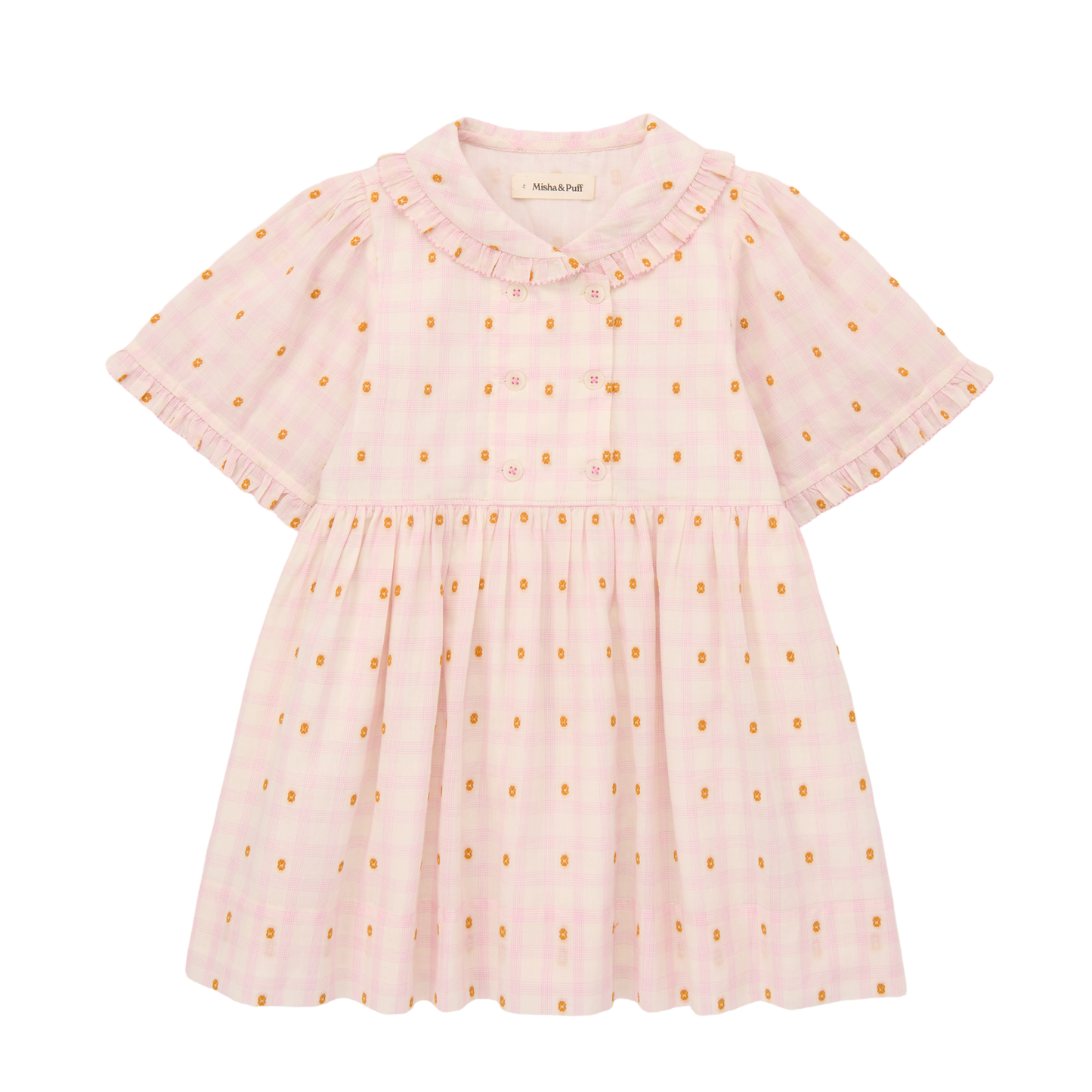 Voyage Dress - Azalea Blossom Plaid