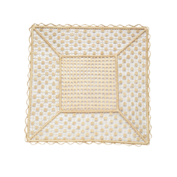 Woven Placemat - Rose Stitch
