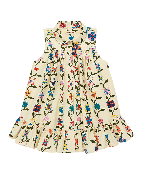 Yelena Dress - Alabaster Botanica