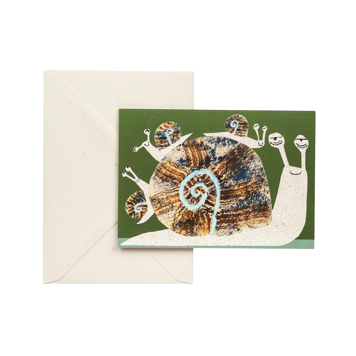 Snail Family Card