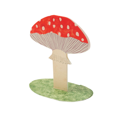 Toadstool Stand-Up Card