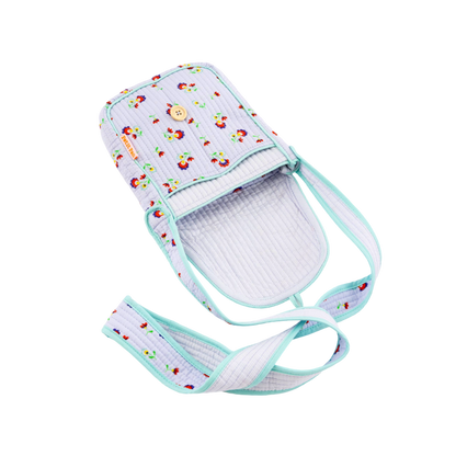 Quilted Cross Body Satchel Bag
