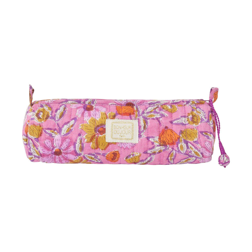 Block Print Pencil Case