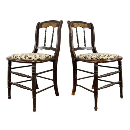 Leopard Chairs (2 Available, Price Per Piece)