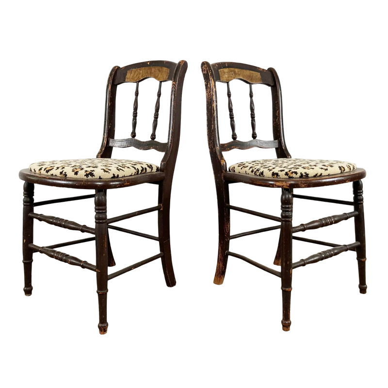 Leopard Chairs (2 Available, Price Per Piece)