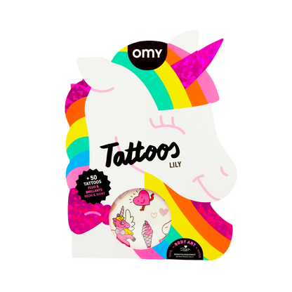 Temporary Tattoos - Unicorn