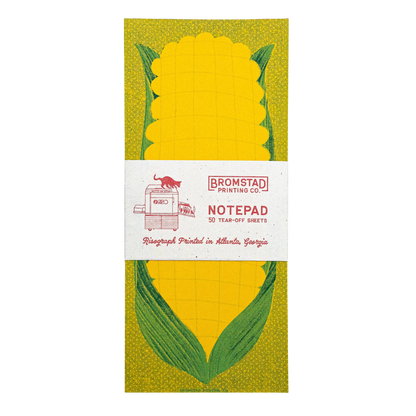 Corn Risograph Notepad