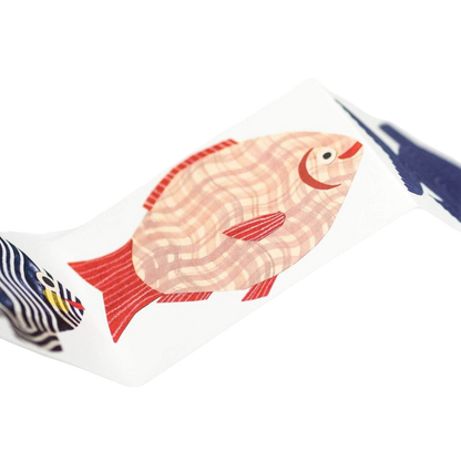 Fish Concertina Extending Card