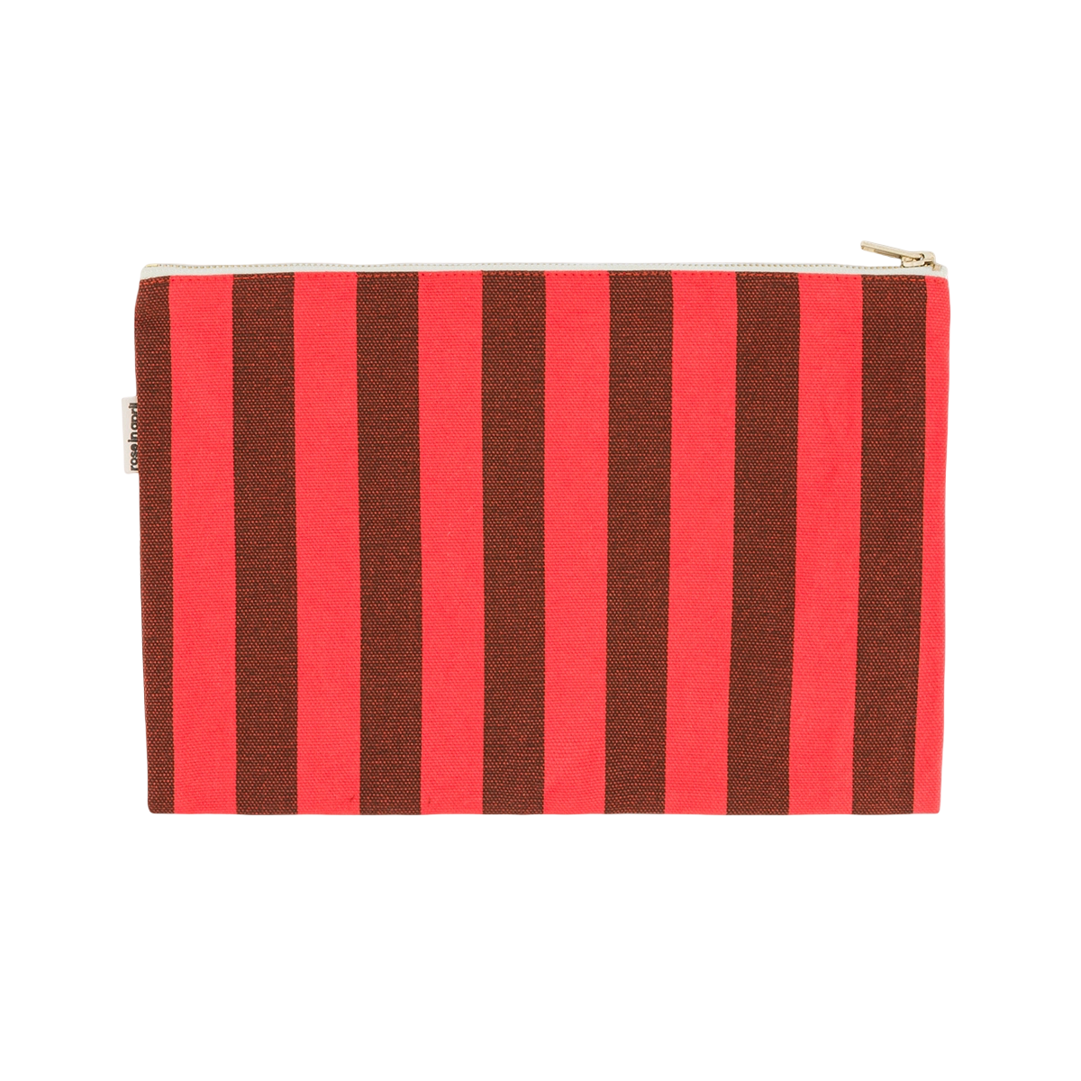 Large Zip Pouch - Stripes
