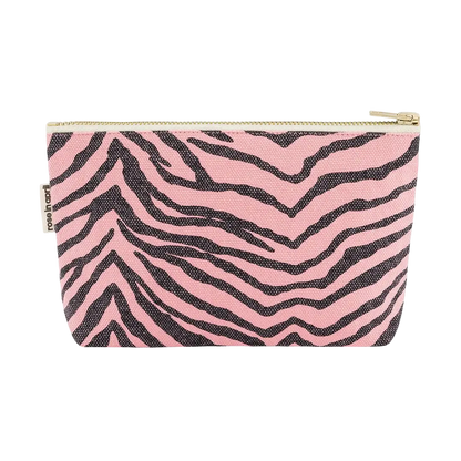 Small Cosmetic Pouch - Zebra