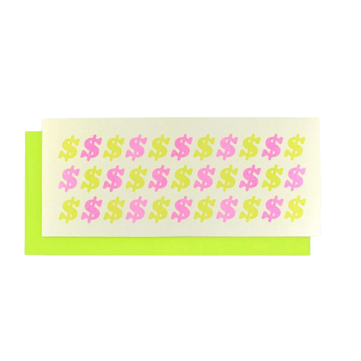Cha-Ching! Risograph Card