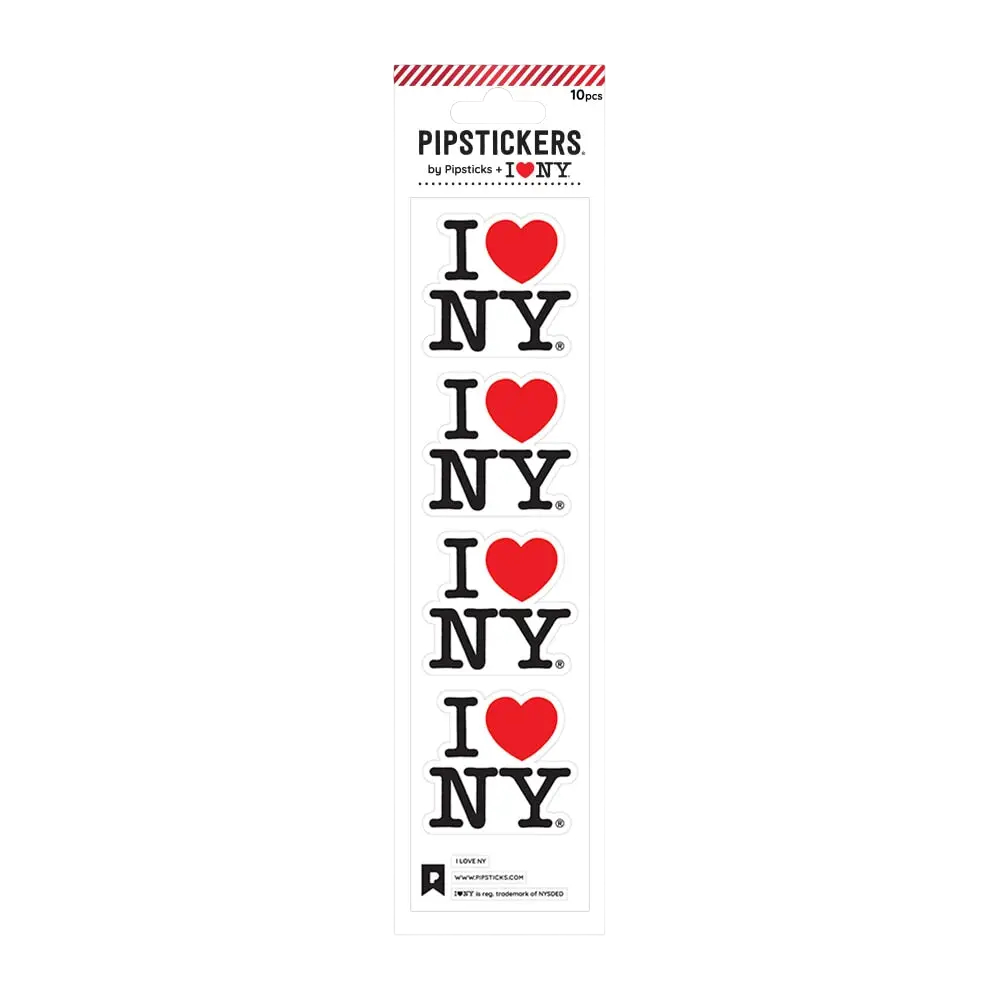 I Love NY Stickers