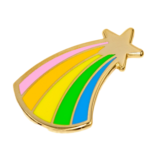 Shooting Star Enamel Pin