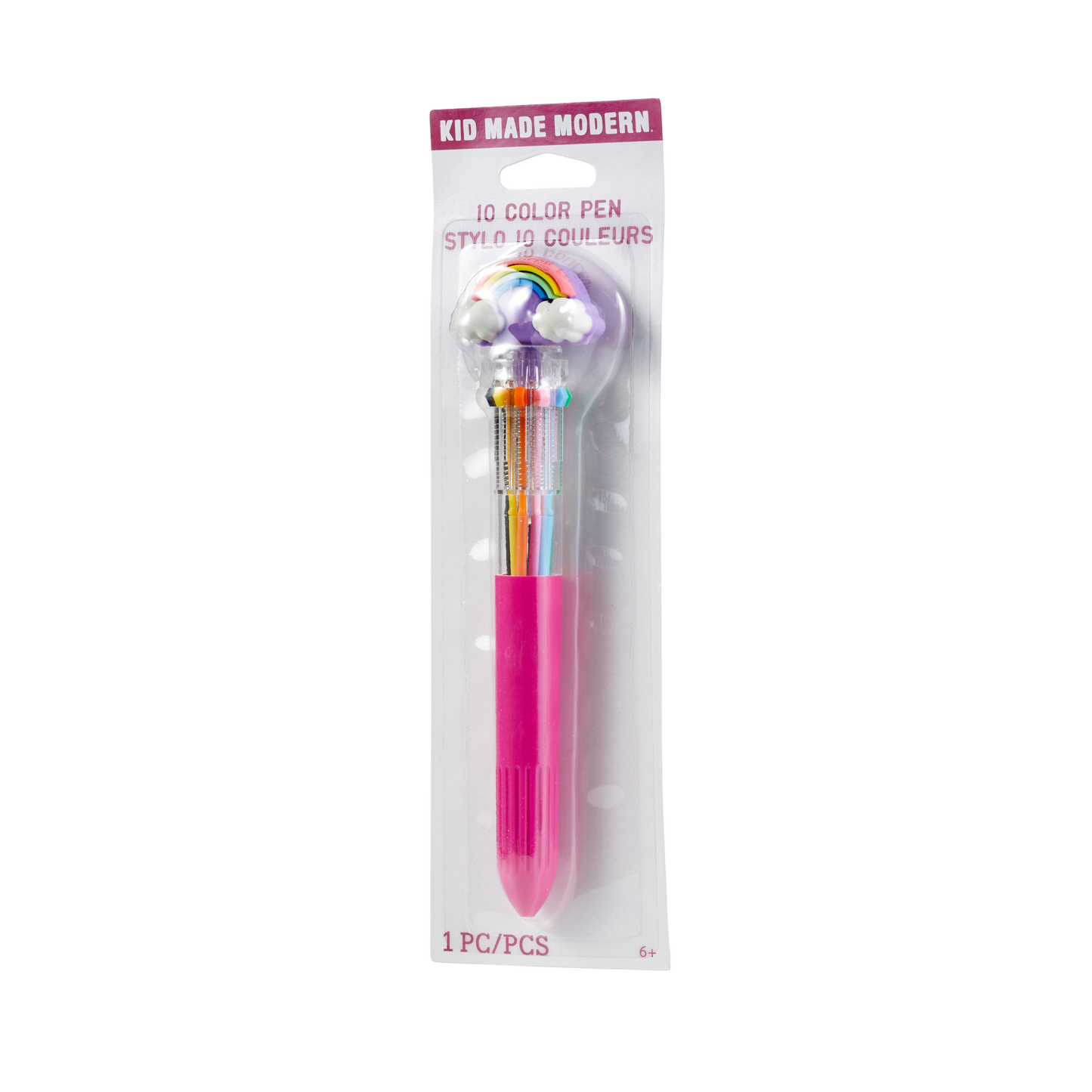 10 Color Pen w/ Rainbow Topper