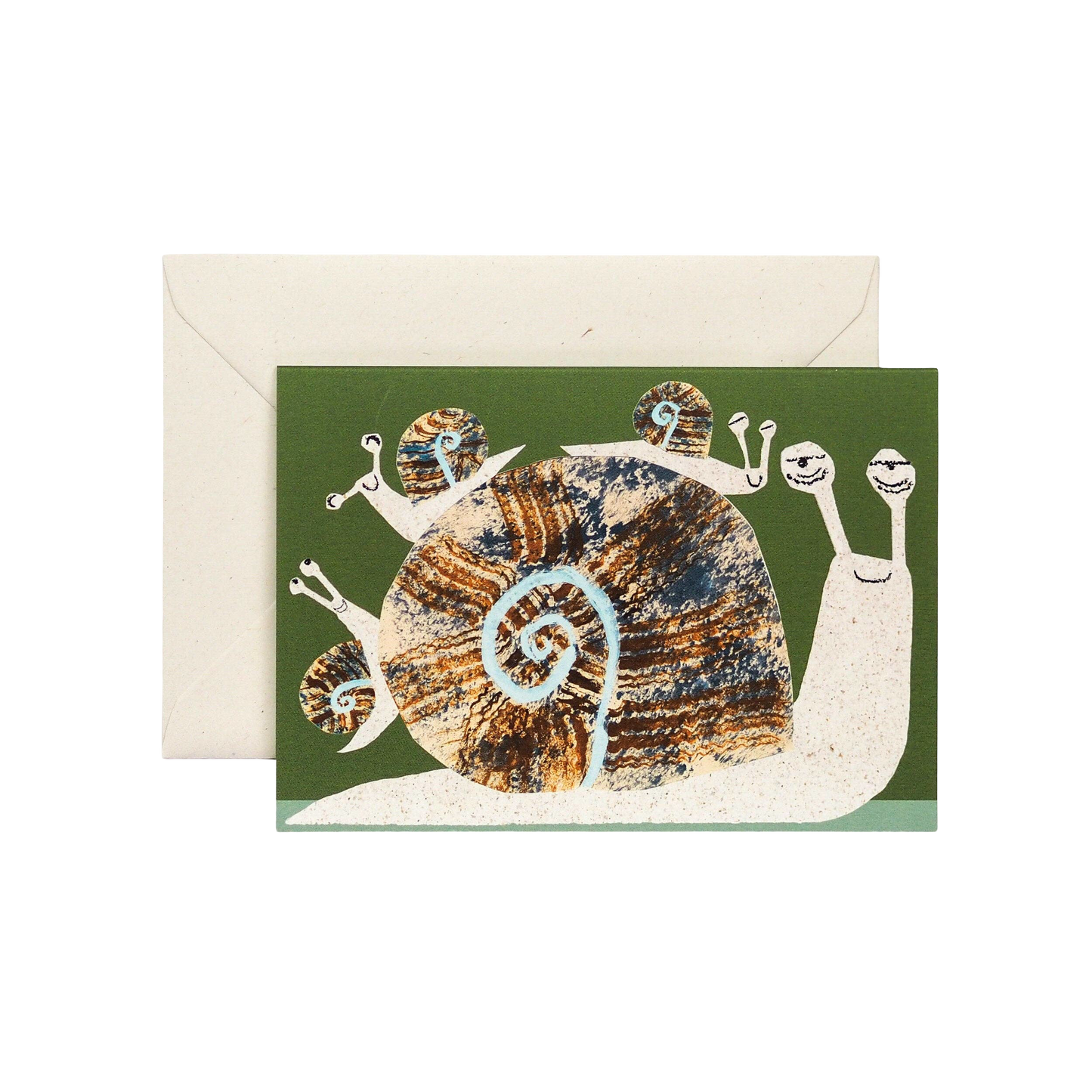 Snail Family Card