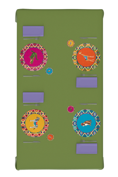 Sarafikat Placemat - Fuchsia
