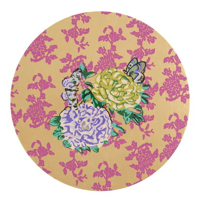 Gold Foil Placemat - Kandem Queen Magenta