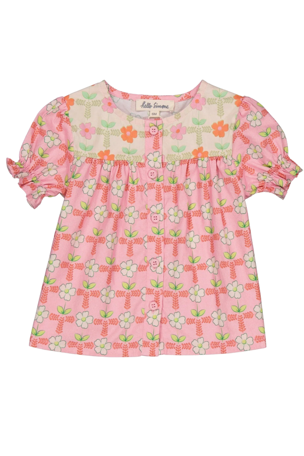 Lana Blouse - Lovely Rose
